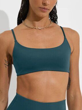Pool Days Bikini Top in Teal | Left on Friday | Sz S